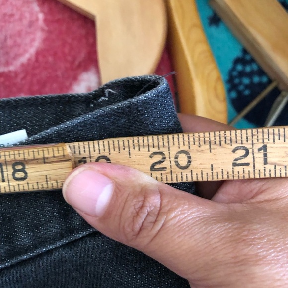 Wrangler Black Washed Jeans Labeled 42x29 - Picture 8 of 9